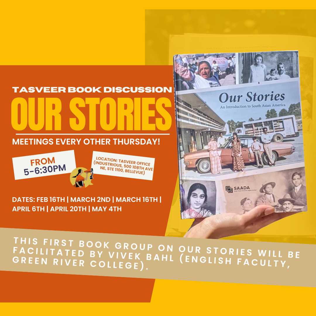 Tasveer Book Discussion Banners