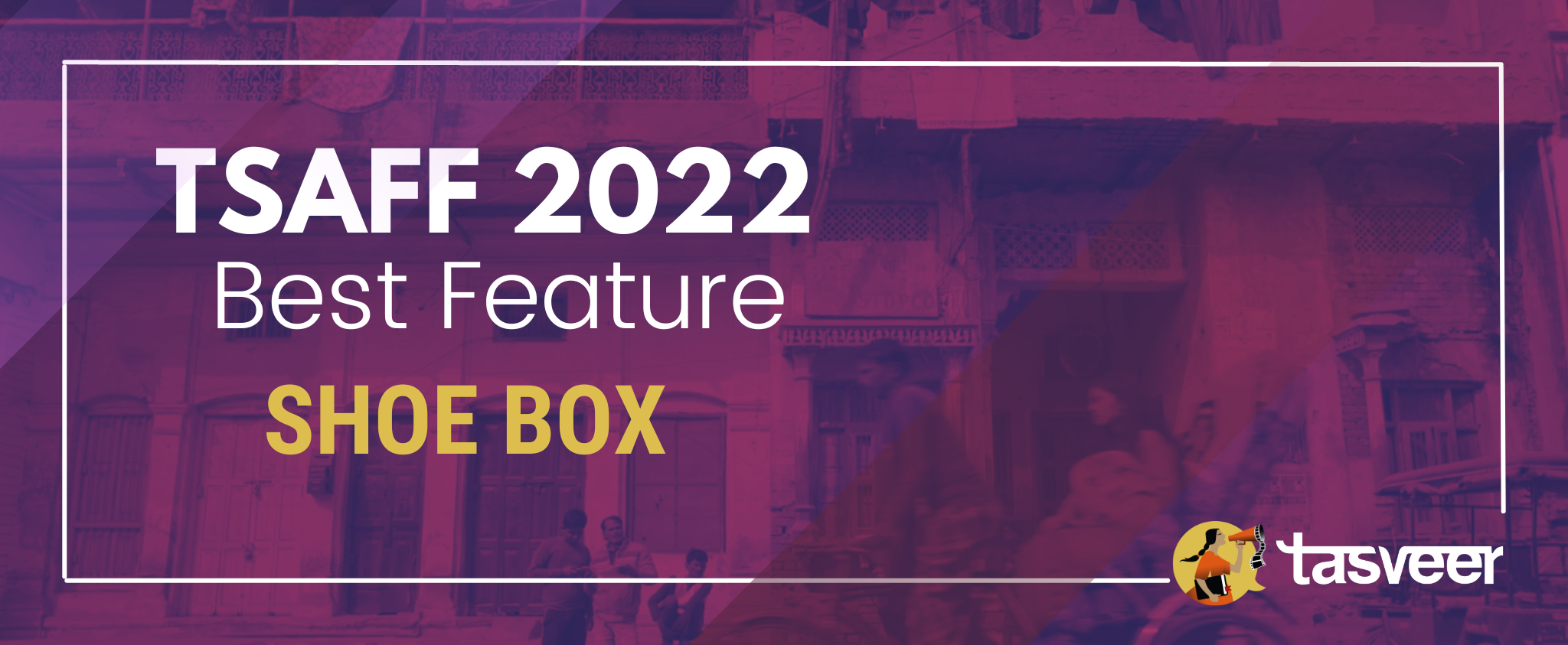 Shoebox Banner with Name